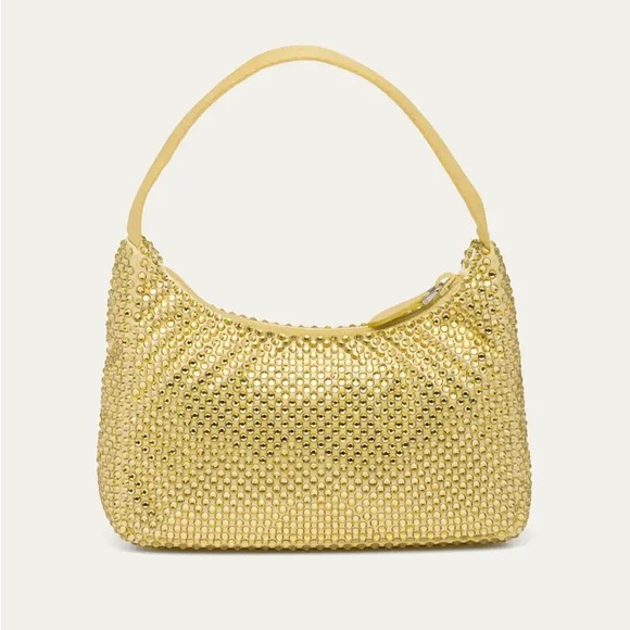 Prada Re-Edition 2000 Allover Crystal-Embellished Shoulder Bag - Picture 4 of 4